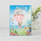 Marie Antoinette Tee im Party Versailles Rasen Einladung (Stehend Vorderseite)