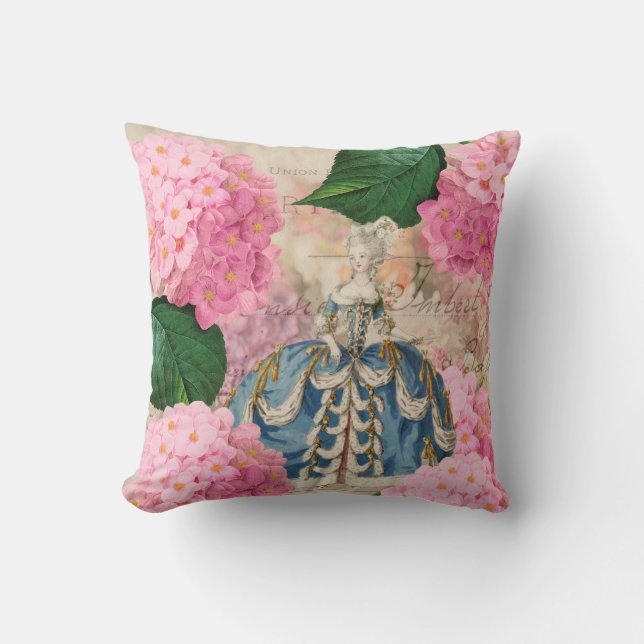 Marie Antoinette Throw Kissen (Vorderseite)