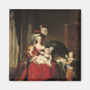 Marie-Antoinette und ihre Kinder, 1787 Magnet