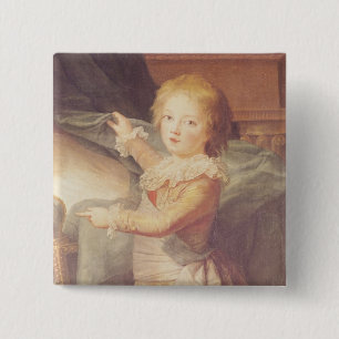Marie-Antoinette und ihre Kinder Button