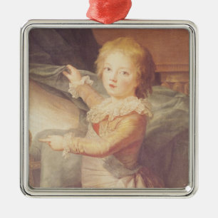 Marie-Antoinette und ihre Kinder Ornament Aus Metall
