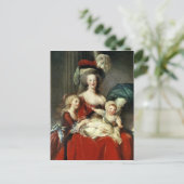 Marie-Antoinette und ihre vier Kinder, 1787 Postkarte (Stehend Vorderseite)