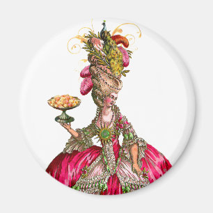 Marie Antoinette und Pfau Magnet
