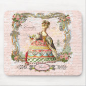 Marie Antoinette und Pink Paris Mousepad (Vorne)