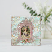 Marie Antoinette und Roses Einladung (Stehend Vorderseite)
