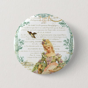 Marie Antoinette und Sparrow Button