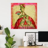 Marie Antoinette Versailles Collection Lg. Poster (Heimbüro)