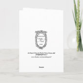 Marie-Antoinette-Versailles-Rosen Karte (Rückseite)