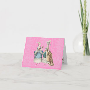 Marie Antoinette Vintage Series - ... - Customized Feiertagskarte