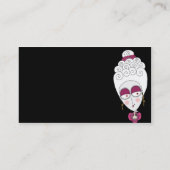 Marie Antoinette Visitenkarte (Rückseite)