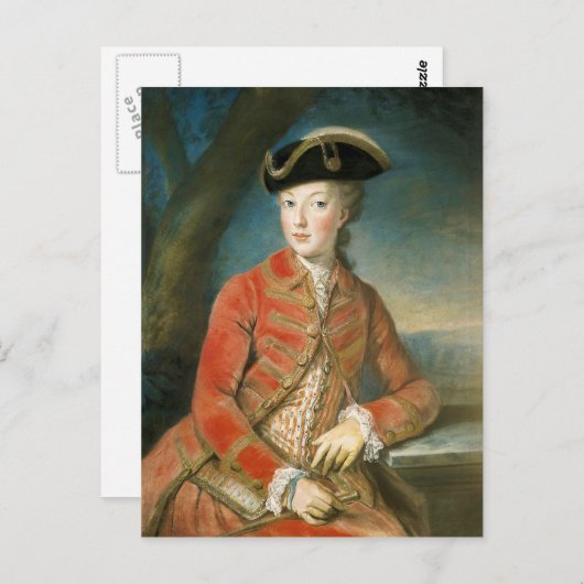 Marie Antoinette von Krantzinger in der Jagdstätte Postkarte (Vorne/Hinten)