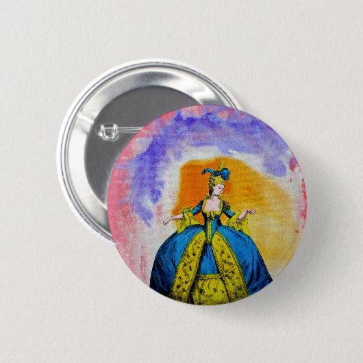 Marie Antoinette von Michael Moffa Button (Vorne & Hinten)