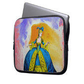 Marie Antoinette von Michael Moffa Laptopschutzhülle (Vorderseite Links)