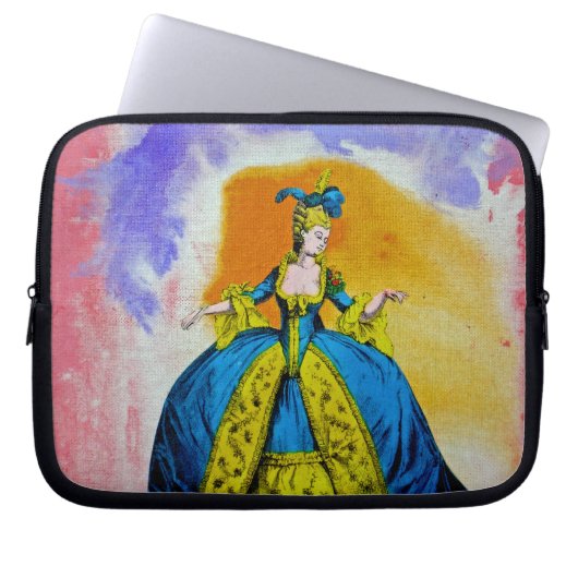 Marie Antoinette von Michael Moffa Laptopschutzhülle (Vorderseite)