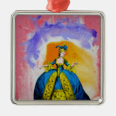 Marie Antoinette von Michael Moffa Ornament Aus Metall (Vorne)