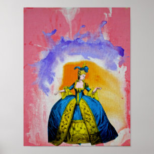 Marie Antoinette von Michael Moffa Poster