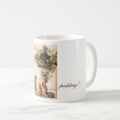 Marie Antoinette WeihnachtsTasse Kaffeetasse (VorderseiteRechts)