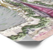 Marie Antoinette Welcome Sign Poster Board (Ecke)