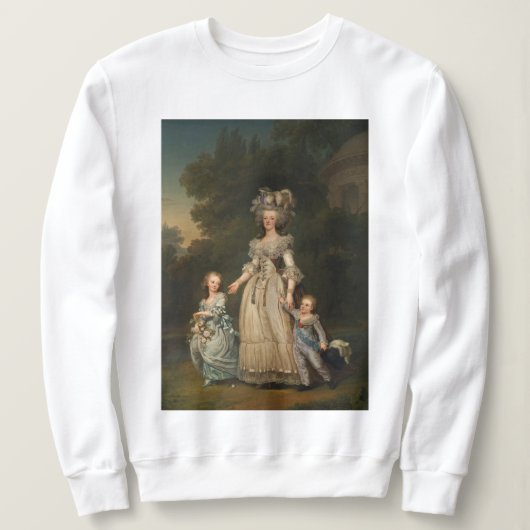 Marie Antoinette with Children Sweatshirt (Design vorne)