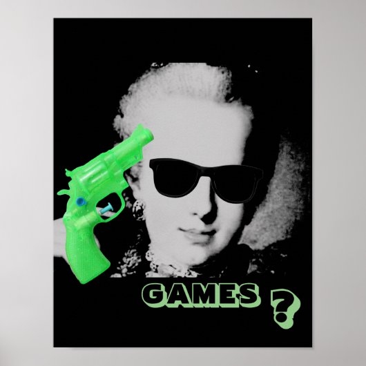 Marie-Antoinette with sunglasses Marie-Antoinette Poster (Vorne)