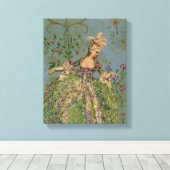 Marie Antoinette ~ Wrapped Canvas #16 Leinwanddruck (Insitu (Holzboden))