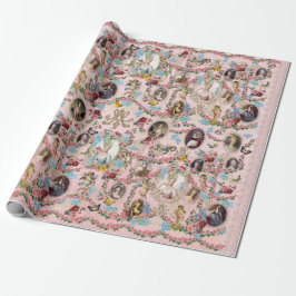 Marie Antoinette Wrapping Paper Rose of Versailles Geschenkpapier