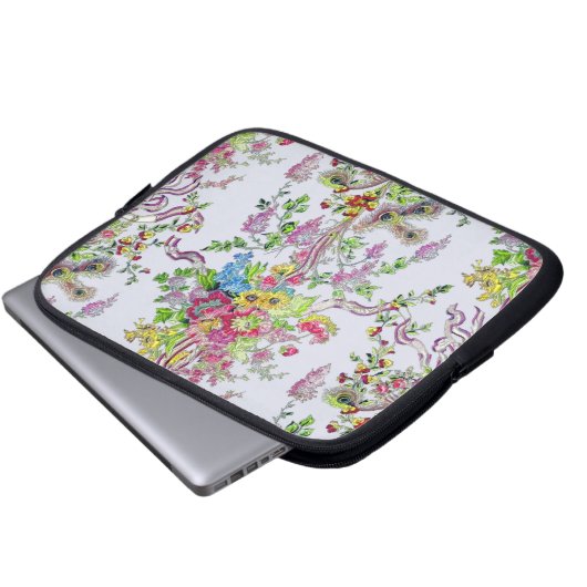 Marie Antoinette's Boudoir Laptopschutzhülle (Vorne Knopf)