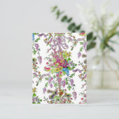 Marie Antoinette's Boudoir Postkarte (Stehend Vorderseite)