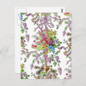 Marie Antoinette's Boudoir Postkarte (Vorne/Hinten)