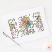 Marie Antoinette's Boudoir Rechteckiger Aufkleber (Umschlag)