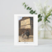 Marie Bashkirtseff #18 - Fine Art Postcard Postkarte (Stehend Vorderseite)