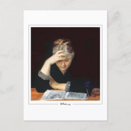 Marie Bashkirtseff #22 - Fine Art Postcard Postkarte