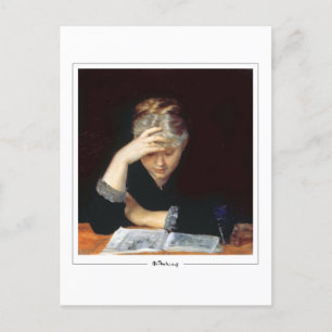 Marie Bashkirtseff #22 - Fine Art Postcard Postkarte