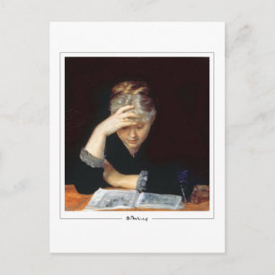 Marie Bashkirtseff #22 - Kunstpostkarte Postkarte