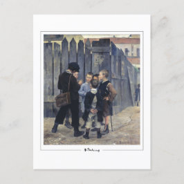 Marie Bashkirtseff #5 - Fine Art Postcard Postkarte