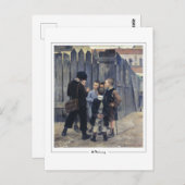 Marie Bashkirtseff #5 - Fine Art Postcard Postkarte (Vorne/Hinten)