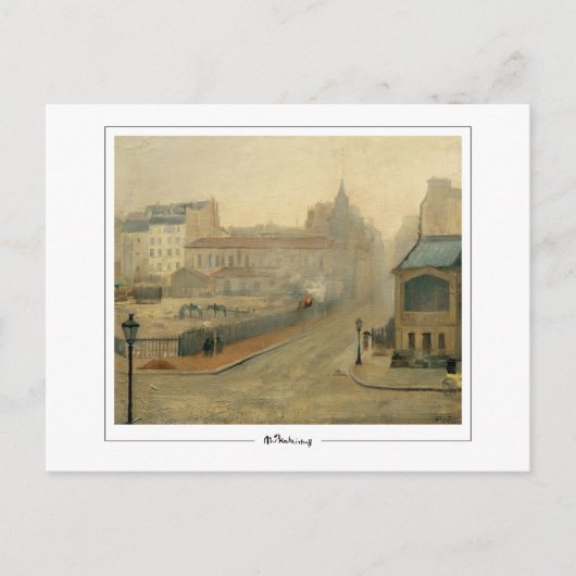 Marie Bashkirtseff #7 - Fine Art Postcard Postkarte (Vorderseite)