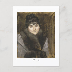 Marie Bashkirtseff #8 - Fine Art Postcard Postkarte