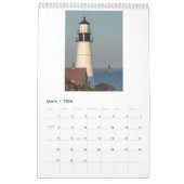 Marie Cardona - Leuchttürme von Maine - Kalender (Mär 2026)