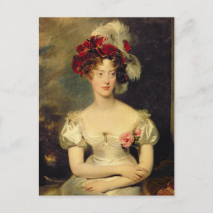 Marie-Caroline de Bourbon Duchesse de Berry Postkarte