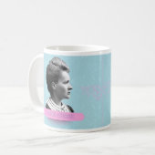 Marie Curie-historische Tasse (Vorderseite Links)