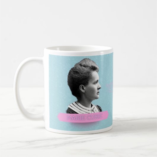 Marie Curie-historische Tasse (Links)