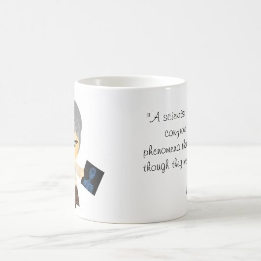 Marie Curie Kaffeetasse (Mittel)