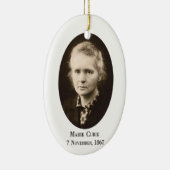 Marie Curie Keramikornament (Rechts)
