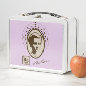 Marie Curie - Lavendel Metall Brotdose (Beispiel)