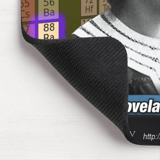 Marie Curie Mousepad (Ecke)