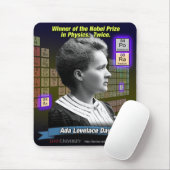 Marie Curie Mousepad (Mit Mouse)