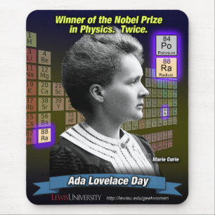 Marie Curie Mousepad