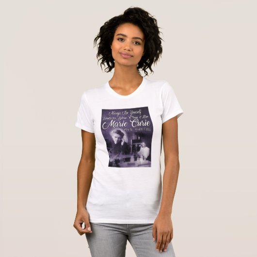 Marie Curie T-Shirt (Vorne ganz)
