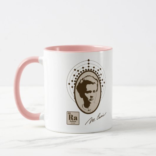 Marie Curie Tasse (Links)